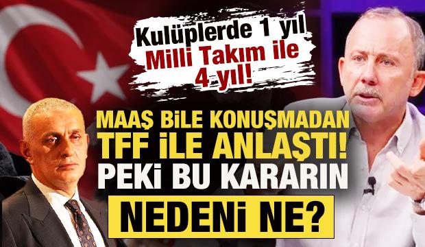 Kul&uuml;plerde 1 yıl, Milli Takım ile 4 yıl! Sergen Yal&ccedil;ın maaş konuşmadan neden 'evet' dedi