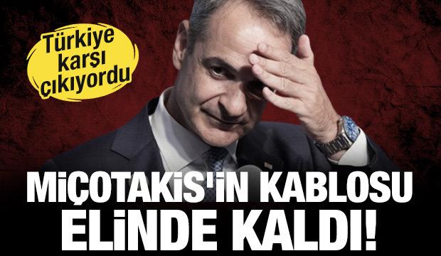 Mi&ccedil;otakis'in kablosu elinde kaldı! T&uuml;rkiye karşı &ccedil;ıkıyordu: M&uuml;rettebat da kazan kaldırdı