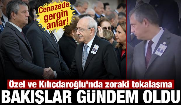 &Ouml;zel ile Kılı&ccedil;daroğlu aynı t&ouml;rende! Y&uuml;z ifadesi g&uuml;ndem oldu