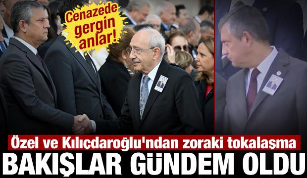 &Ouml;zel ile Kılı&ccedil;daroğlu aynı t&ouml;rende! Y&uuml;z ifadesi g&uuml;ndem oldu