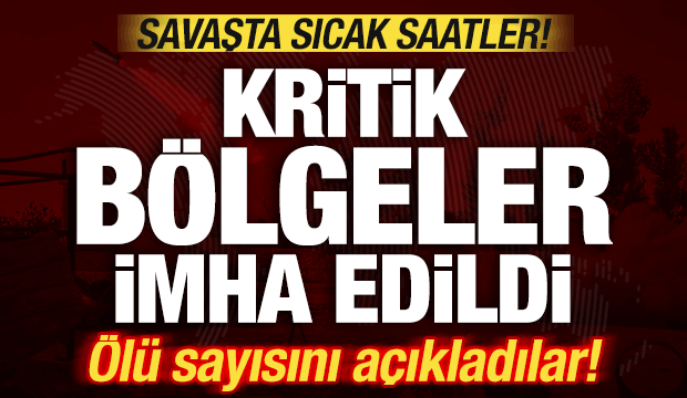 Savaşta korkun&ccedil; bilan&ccedil;o! &Ouml;l&uuml; sayısını a&ccedil;ıkladılar! Kritik askeri b&ouml;lge imha edildi