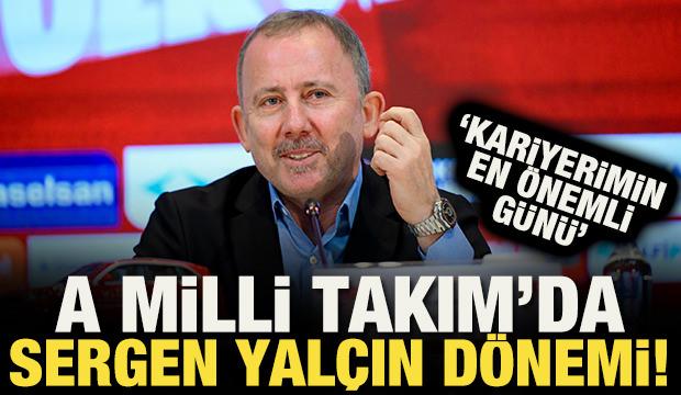 Sergen Yal&ccedil;ın A Milli Takım'a imza attı! 'Kariyerimin en &ouml;nemli g&uuml;n&uuml;'