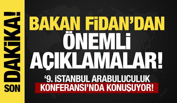 Son dakika... Bakan Fidan'dan &ouml;nemli a&ccedil;ıklamalar