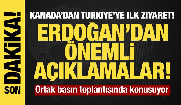 Son dakika...Kanada Başbakanı Ankara'da! Basın toplantısında &ouml;nemli a&ccedil;ıklamalar