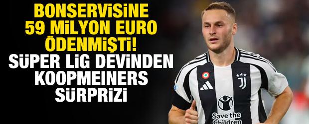 S&uuml;per Lig devinden Teun Koopmeiners s&uuml;rprizi! Bonservisine 59 milyon euro &ouml;denmişti