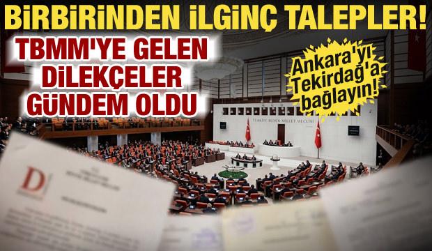 TBMM'ye yazılan ilgin&ccedil; talepler! 60 yaş &uuml;st&uuml;ne yeşil pasaport, &uuml;niversitelere 3 yıl...