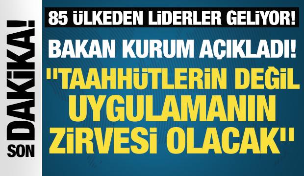 T&uuml;rkiye COP31 i&ccedil;in Antalya'da 85 d&uuml;nya liderini ağırlamaya hazırlanıyor