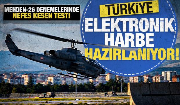 T&uuml;rkiye elektronik harbe hazırlanıyor! MEHDEN-26 denemelerinde nefes kesen test!