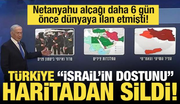 T&uuml;rkiye kararı 'İsrail'in dostunu' haritadan sildi! Netanyahu 6 g&uuml;n &ouml;nce ilan etmişti!