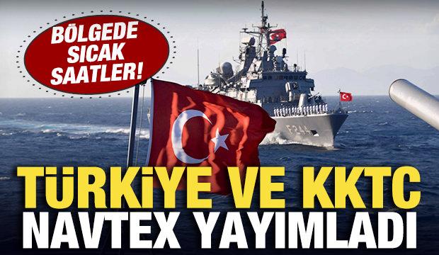 T&uuml;rkiye ve KKTC, Akdeniz'de NAVTEX yayımladı