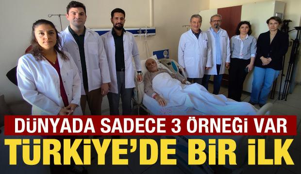 T&uuml;rkiye'de bir ilk: D&uuml;nyada sadece 3 &ouml;rneği var