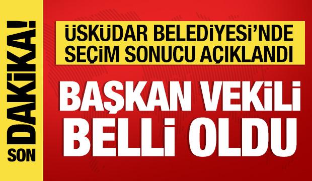 &Uuml;sk&uuml;dar Belediyesi'nde başkan vekili se&ccedil;ildi