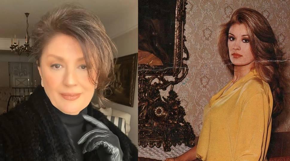 G&uuml;lşen Bubikoğlu'dan Bodrum'a veda karesi! Kırmızılar i&ccedil;inde b&uuml;y&uuml;ledi