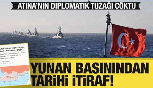 Yunan medyasından tarihi itiraf: T&uuml;rkiye Doğu Akdeniz&rsquo;de Yunanistan&rsquo;ı hezimete uğrattı