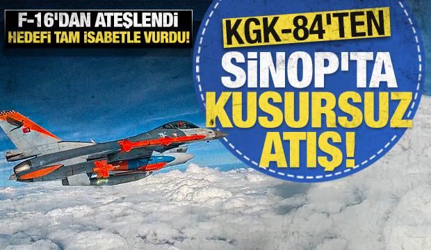 100 kilometre menzilli milli g&uuml;&ccedil; g&ouml;reve hazır! KGK-84'ten nefes kesen test atışı!