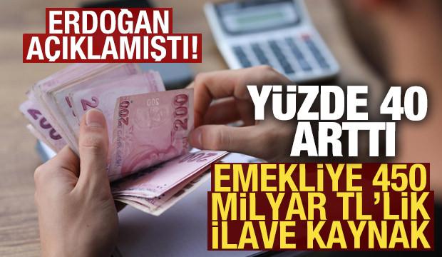 2027 b&uuml;t&ccedil;esinde emekliye 450 milyar liralık ilave kaynak ayrıldı