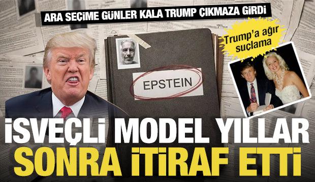 ABD&rsquo;de ara se&ccedil;im &ouml;ncesi Trump hakkında Jeffrey Epstein bağlantılı ağır tecav&uuml;z su&ccedil;laması