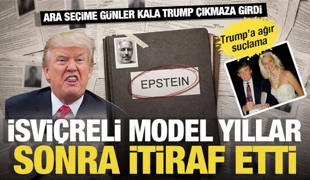 ABD&rsquo;de ara se&ccedil;im &ouml;ncesi Trump hakkında Jeffrey Epstein bağlantılı ağır tecav&uuml;z su&ccedil;laması