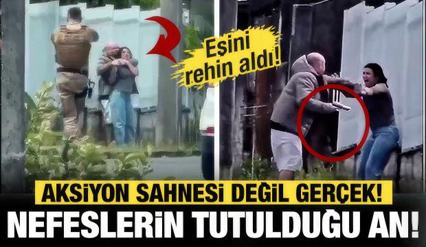 Aksiyon sahnesi değil ger&ccedil;ek! Brezilya'daki rehine krizinde nefesler tutuldu