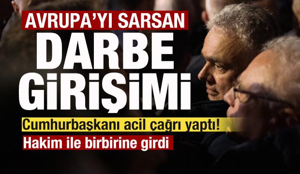 Avrupa'yı sarsan darbe girşimi! Cumhurbaşkanı Nawrocki'den a&ccedil;ıklama! Mahkeme &ouml;n&uuml;nde arbede