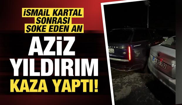 İsmail Kartal sonrası şoke eden an: Aziz Yıldırım kaza yaptı!