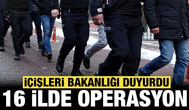 Bakanlık duyurdu... Emniyet'ten 16 ilde operasyon: 100'den fazla silah ele ge&ccedil;irildi!
