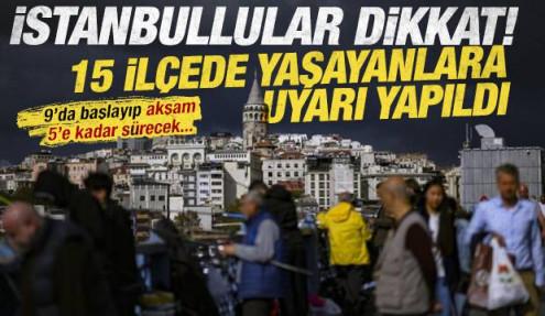 BEDAŞ duyurdu: İstanbul'un 15 il&ccedil;esinde elektrikler kesilecek