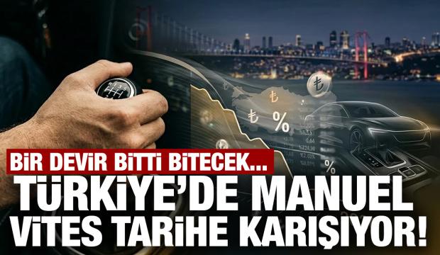 Bir devir bitti bitecek! T&uuml;rkiye'de manuel vites tarihe karışıyor