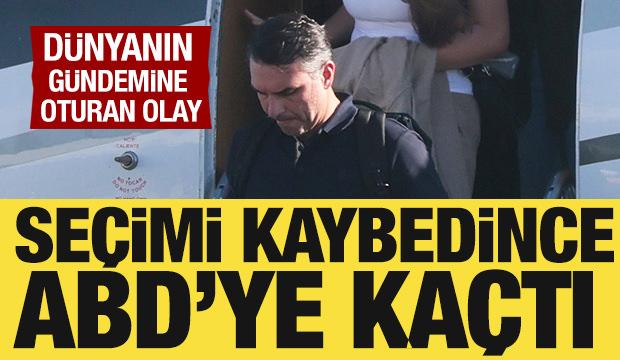 Brezilya'da se&ccedil;imi kaybetti: ABD'ye ka&ccedil;tı