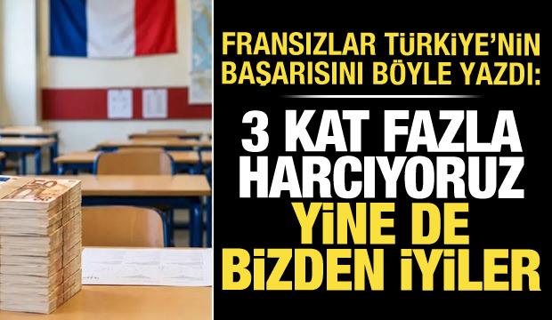 Contrepoints: Fransa T&uuml;rkiye'den 3 kat fazla harcıyor ama sonu&ccedil; daha k&ouml;t&uuml;