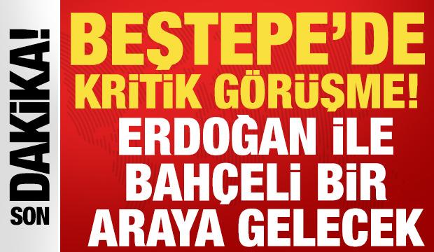 Cumhurbaşkanı Erdoğan, MHP lideri Bah&ccedil;eli'yi saat 14:00'te k&uuml;lliyede kabul edecek