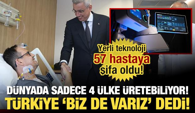 D&uuml;nyada sadece 4 &uuml;lkede &uuml;retiliyor! T&uuml;rkiye 'Biz de varız' dedi, 57 hastaya şifa oldu!