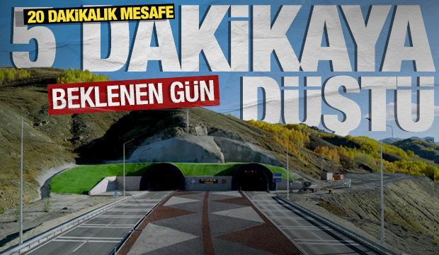 Erzurum-Rize yolunda beklenen g&uuml;n: 20 dakikalık mesafe 5 dakikaya d&uuml;şt&uuml;