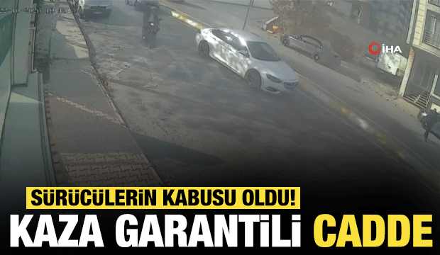 Esenyurt'ta bir cadde, kazaları ile s&uuml;r&uuml;c&uuml;lerin korkulu r&uuml;yası oldu