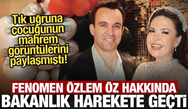 Fenomen &Ouml;zlem &Ouml;z'&uuml;n s&uuml;nnet paylaşımına tepki yağdı! Bakanlık harekete ge&ccedil;ti