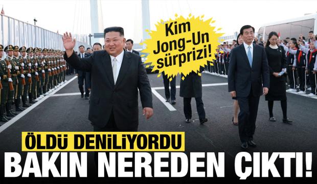 Hakkında &ouml;ld&uuml; iddiaları &ccedil;ıkan Kim Jong-Un &Ccedil;in sınırında ortaya &ccedil;ıktı