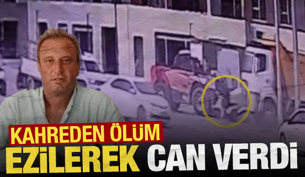 Hatay&rsquo;da hafriyat kamyonunun altında ezilen motosikletli hayatını kaybetti