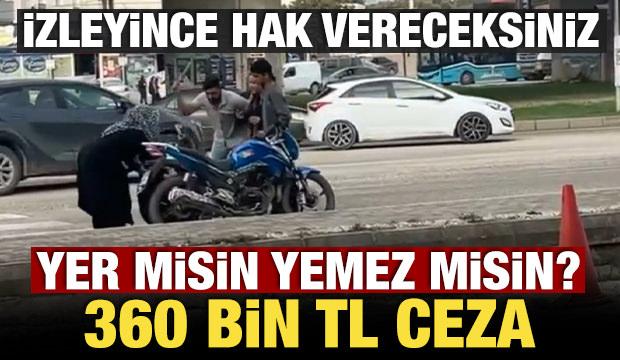 Hatay'da trafikte sopalı kavga! 2 s&uuml;r&uuml;c&uuml;ye 360 bin TL ceza kesildi 
