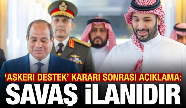 Husi yetkili: Mısır'ın Suudi Arabistan'a desteği savaş ilanıdır