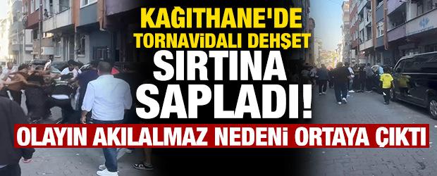 Kağıthane'de tornavidalı dehşet! Sırtına sapladı... Olayın nedeni ortaya &ccedil;ıktı