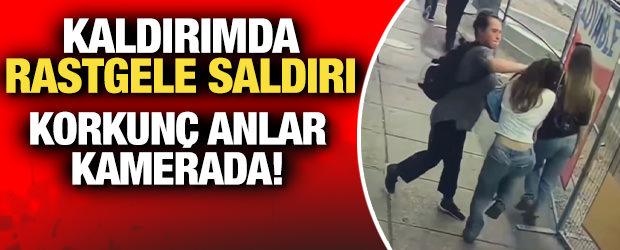 Kanada'da yumruklu saldırı! Sokakta y&uuml;r&uuml;yen kadın neye uğradığını şaşırdı
