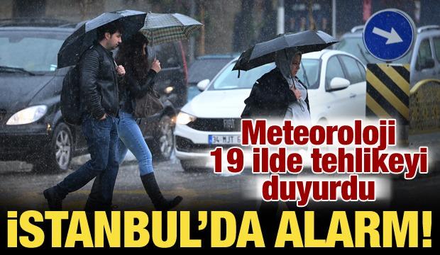 Kuvvetli yağış kapıda: Meteoroloji'den 19 il i&ccedil;in sarı kodlu uyarı