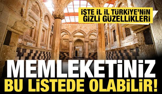 Memleketiniz bu listede olabilir! İşte T&uuml;rkiye'de il il d&uuml;nya mirası