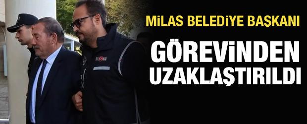Milas Belediye Başkanı Fevzi Topuz g&ouml;revden uzaklaştırıldı