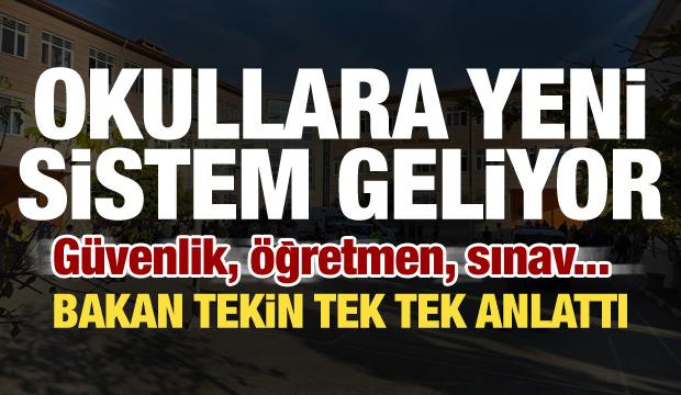 Okullarda yeni d&ouml;nem başlıyor! G&uuml;venlik, &ouml;ğretmen ve sınav sisteminde değişiklik