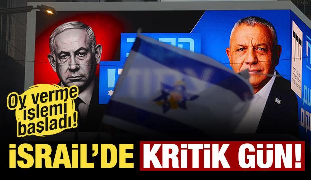 Oy verme işlemi başladı: İsrail'de kritik g&uuml;n!
