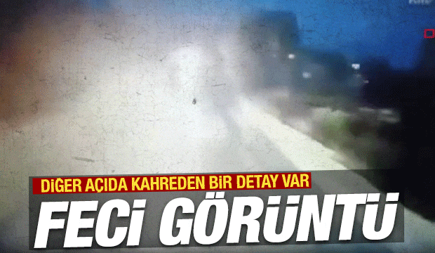 Savrulan dorse can aldı: Şırnak'taki kaza anı kameraya yansıdı