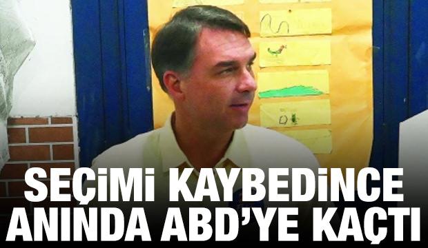 Se&ccedil;imi kaybetti, anında ABD'ye ka&ccedil;tı