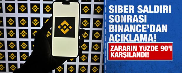 Siber saldırı sonrası Binance&rsquo;dan a&ccedil;ıklama! Zararın y&uuml;zde 90'ı karşılandı!