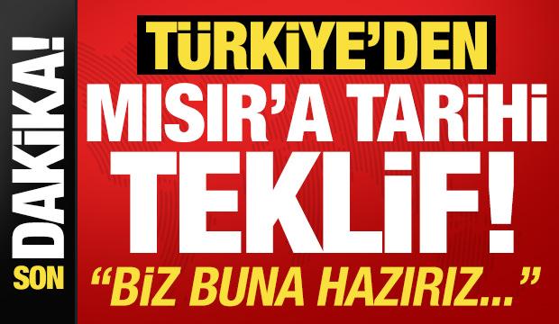 Son dakika: T&uuml;rkiye'den tarihi Mısır &ccedil;ıkışı! MSB teklifi duyurup 'hazırız' mesajını verdi
